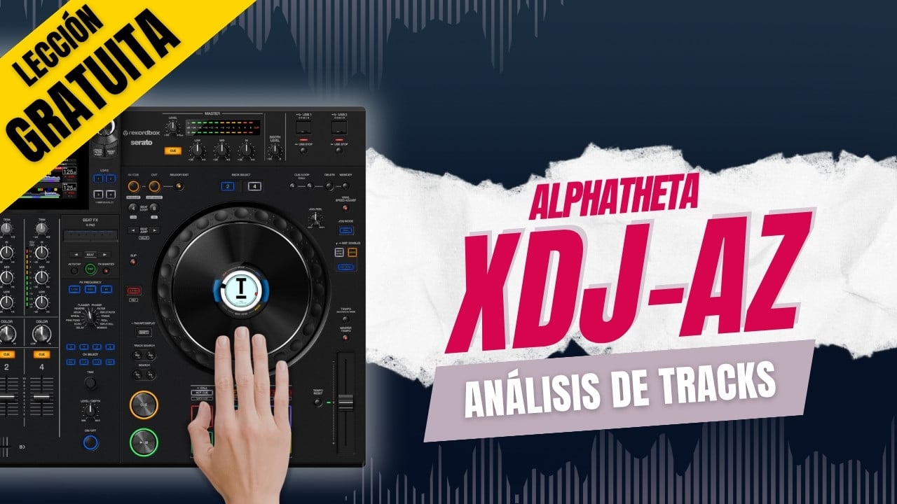Lección gratuita AlphaTheta XDJ-AZ